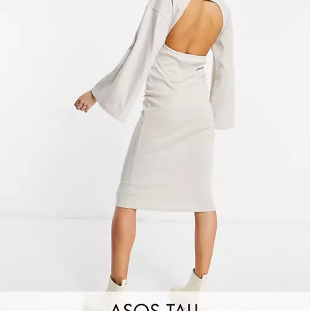 ASOS dress neutral
